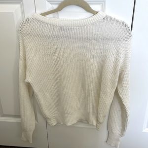 Urban Outfitters White Knit Sweater